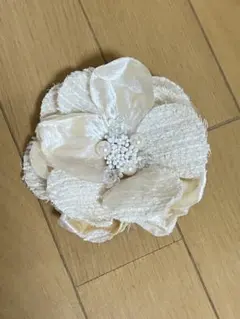 UNTITLED ツイード コサージュ
