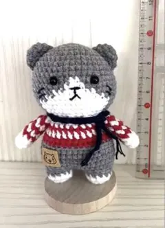 【ハンドメイド】【即購入OK】【当日発送】カギ針編みぐるみ　可愛いくま