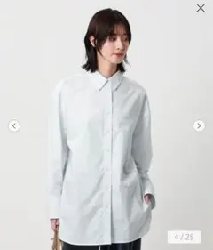 美品✨クリーニング済】ポリエステル ダブルクロス シャツ