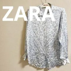 ZARA♡Mサイズ♡長袖シャツ ライトブルー