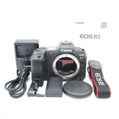 Canon EOS R5 ボディ おまけ付 SDカード2枚付 - メルカリ