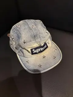 Supreme スター スタッズ デニム キャップ - メルカリ