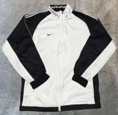 00s Nike ジャージ トラックジャケット M ブラックホワイトのサムネイル