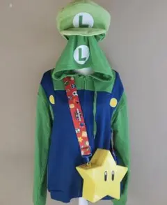 USJ 限定 スーパーマリオ ルイージ トレーナー＆キャップ