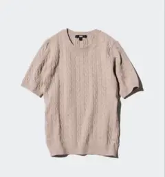 UNIQLO ケーブルクルーネックセーター