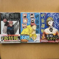 呪術廻戦 公式ファンブック 小説 3冊セット