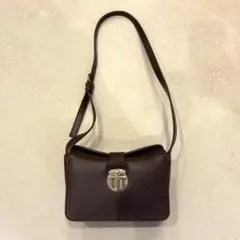 Adam et Rope' ショルダーバッグ ブラウン メタルロックのサムネイル