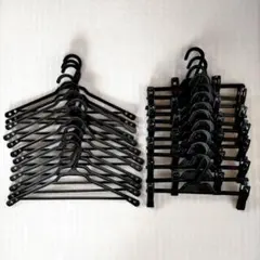 ハンガー24本セット・トップス用１２本・ボトムス用１２本