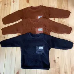 ボア トレーナー 3枚セット 90㎝