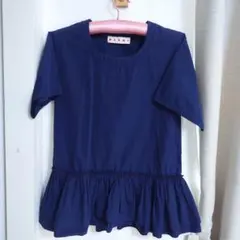 【クリーニング】MARNI フリル裾 半袖Tシャツのサムネイル