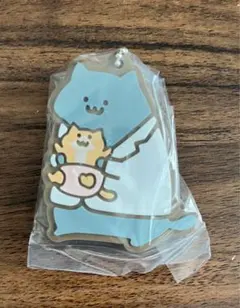 お文具といっしょ カプセルラバーマスコット ばぶんぐなのです 猫さん＆子猫さん