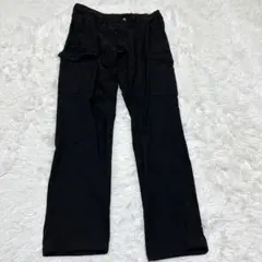 【ワークマン】/作業ズボン/L/ブラック/パンツ/カーゴ/黒/高機能/伸縮