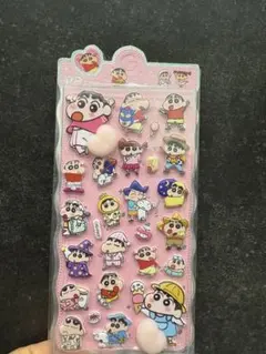 新品　お尻シール　しり　スクイーズ　桃　クレヨン　しんちゃん