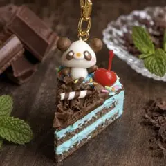 チョコミントケーキ