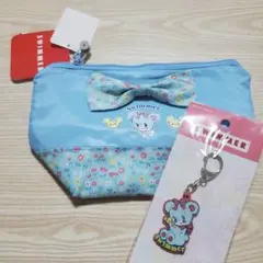 スイマー SWIMMER ポーチ ベアー キーホルダー ストラップ