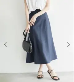 ROPÉ PICNIC 配色パイピングスカート 38サイズ