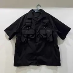PRADA プラダ 新品同様 ブラック ショートスリーブシャツのサムネイル