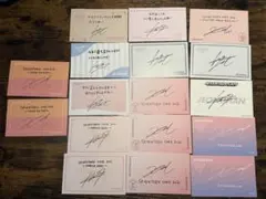 セブチカフェ SEVENTEEN ジョンハン　メッセージカード セブチ カフェ