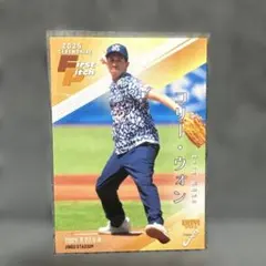2025 FUSIONコリー・ウォンFirst Pitchカード