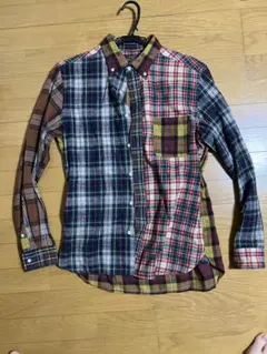 BEAMS チェック柄シャツ Lサイズ