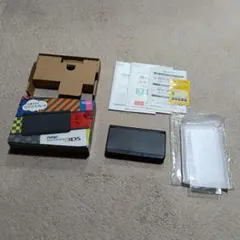 【美品】new Nintendo 3DS ブラック きせかえプレート