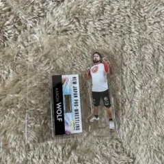 新日本プロレス　くじ　ウルフアロン　アクリルスタンド