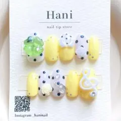 ウィッシュコア フェアリーグランジ ドット 韓国 平成女児 ネイルチップ