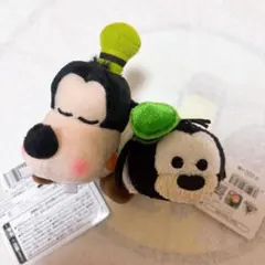 ディズニー　ツムツム ハロウィーン グーフィー　ぬいぐるみ　むにゃすや　セット