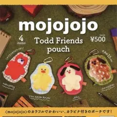 mojojojo Todd Friends モジョジョジョ ポーチ コンプリート