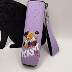 iluma one 用ケース　アイコス アイイルマ　ワン専用熊　紫