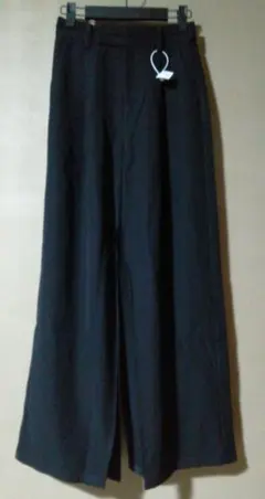 未使用品 fsle ブラック ワイドパンツ XS