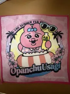 おぱんちゅうさぎハンカチ