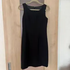 レディース　ノースリーブ　膝丈　ワンピース