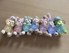 ディズニーシー　ダッフィー＆フレンズ　20周年　ぬいぐるみチャーム