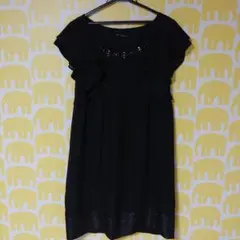 値下げ★アクシーズファム フォーマルワンピース 黒