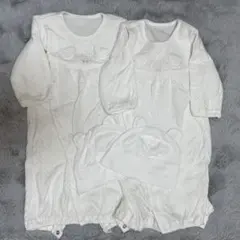 セレモニードレス ツーウェイ・ドレスオール 帽子付き 2着セット