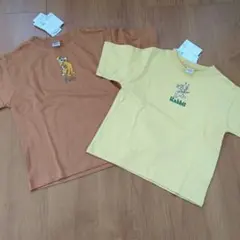 新品刺繍Tシャツ2枚セット