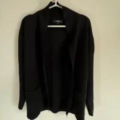 【美品】ATTACHMENT アタッチメント カーディガン ブラック Sのサムネイル