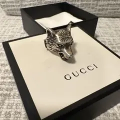 超美品】GUCCI アンガーフォレスト ラビットヘッド リング 19号 - メルカリ