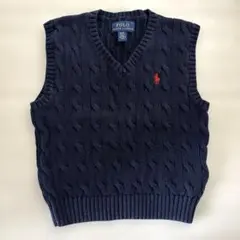 ラルフローレン　ニットベスト　3T