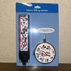 東京ディズニーリゾート カメラ用ストラップ ミッキー ミニー ドナルド デイジー