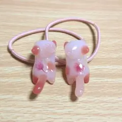 猫 ねこ ヘアゴム レジン ④ - メルカリ