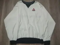 ルコック スポルティフ ゴルフ　ゴルフウェア　ウインドブレーカー　M 白系