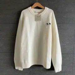 新品　ユニクロ　アニヤハインドマーチ　ニット　160サイズ　白とグレー