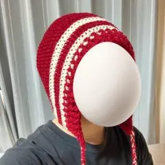 ハンドメイド　ボンネット