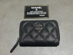CHANEL コインパース ブラック