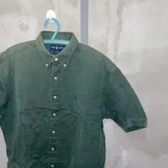 Ralph Lauren Blake 半袖シャツ Lサイズ オリーブグリーン