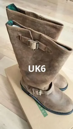 未使用　Getta Grip エンジニアブーツ ブラウン（マーチンクリーム付き）