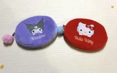 サンリオ ハローキティ クロミ Hello Kitty & Kuromi ポーチ