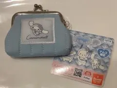 サンリオキャラクターズ シナモロール ミニがま口キーホルダー タグ付き新品未使用